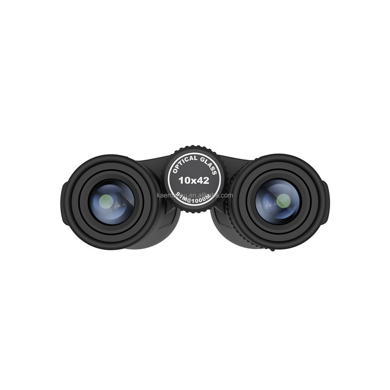C 10X Magnificação Binoculares de calibre 42mm Caça Tiro de longa distância Área externa Visão clara Binoculares Telescópio
