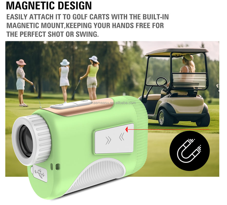 OEM 1200m Golf Slope Scope Laser Distance Meter Telescópio de grau industrial Golf Laser Rangefinders Cor verde