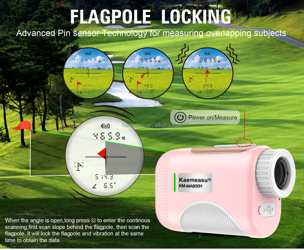 OEM 800m Golf Slope Scope Laser Distance Meter Telescópio de grau industrial Golf Laser Rangefinders para crianças para mulheres