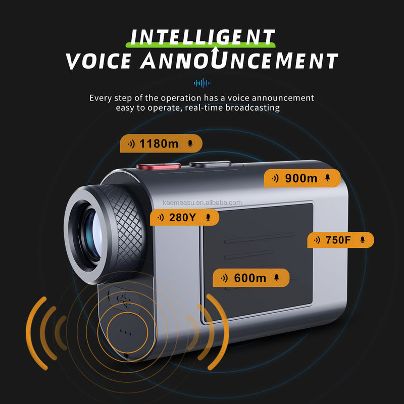 600m 5 Star Laser Range Finder Digital Distance Meter Combo Portable Measuring Device para uso industrial de caça de golfe