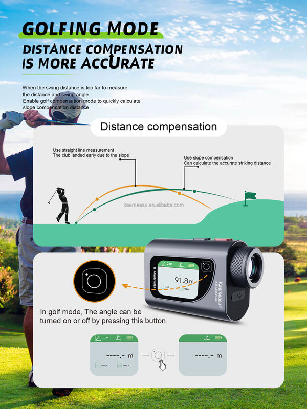 Suporte personalizado OEM 600m Laser sem fio Medir Distância Medidor Regra Digital Combo Alta precisão para Engenheiros Arquitetos Golfistas