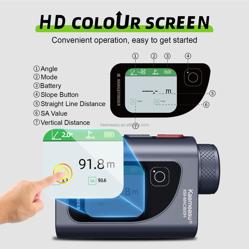 Suporte personalizado OEM 600m Laser sem fio Medir Distância Medidor Regra Digital Combo Alta precisão para Engenheiros Arquitetos Golfistas