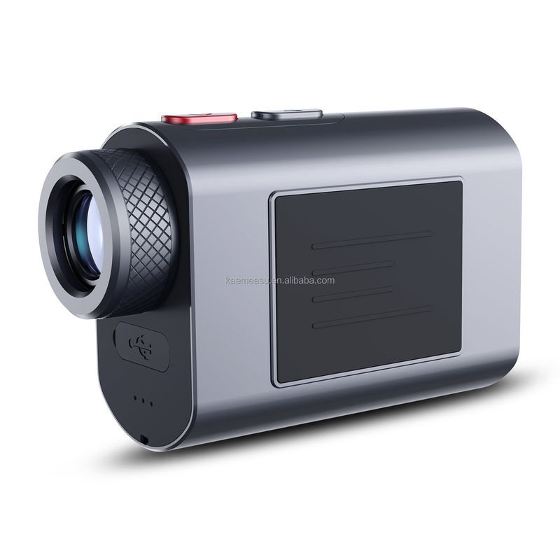 Ligeiro e durável 600m Grey Golf Rangefinder para esportes ao ar livre 223g 95*63*38mm