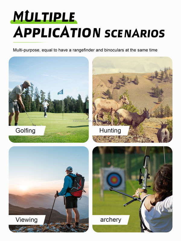 Remotefinder de golfe de suporte personalizado para esportes ao ar livre e caça