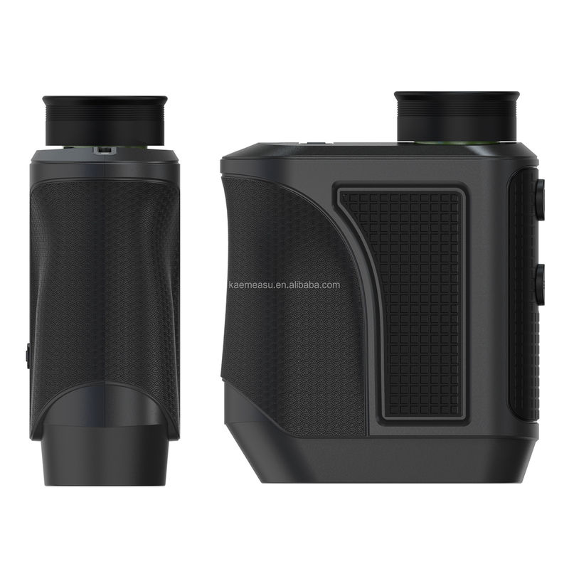 F Modelo Logotipo personalizado Golf Laser Rangefinder Função de vibração de inclinação Óptica clara para golfistas