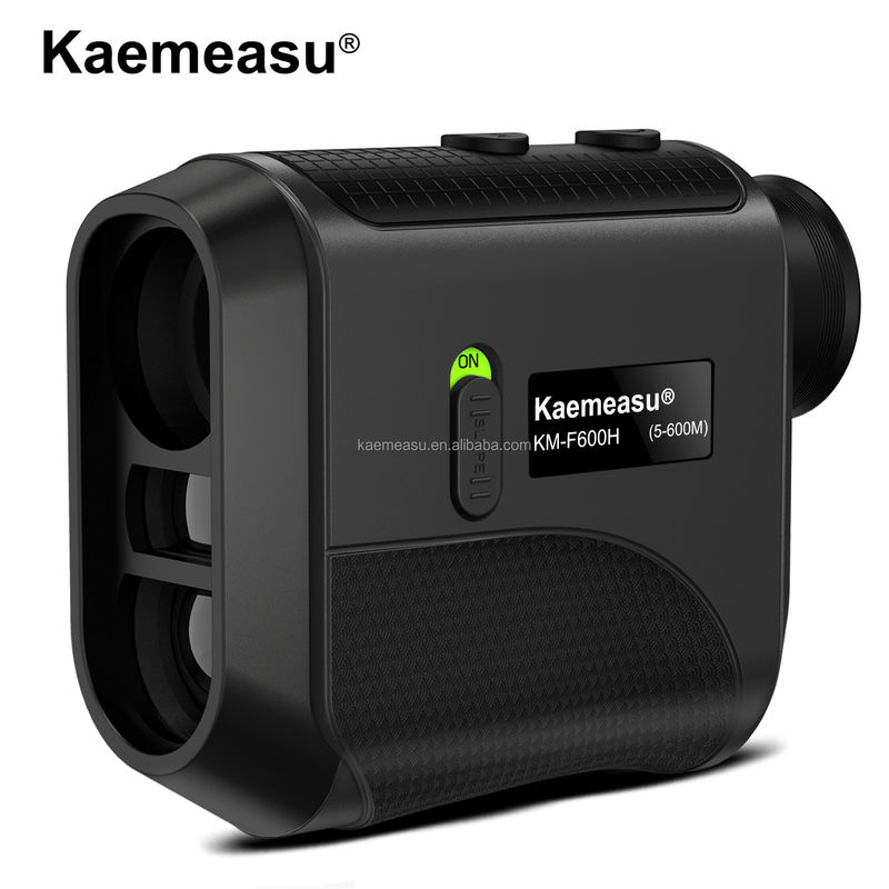 F Modelo Logotipo personalizado Golf Laser Rangefinder Função de vibração de inclinação Óptica clara para golfistas