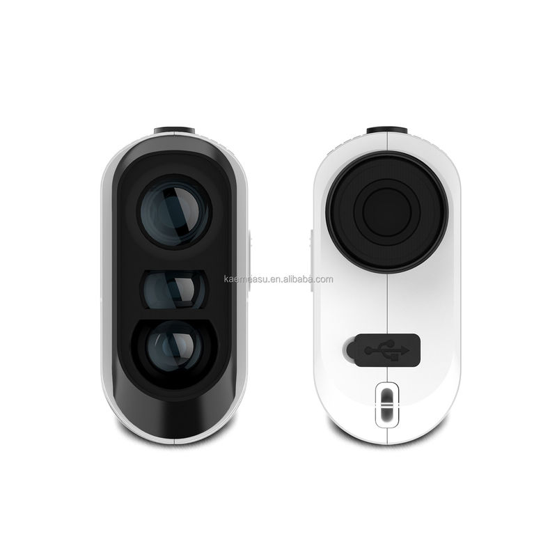 Modelo F Golf Affordable Rangefinder Pincel de inclinação em busca de ferramenta de medição de distância a laser leve