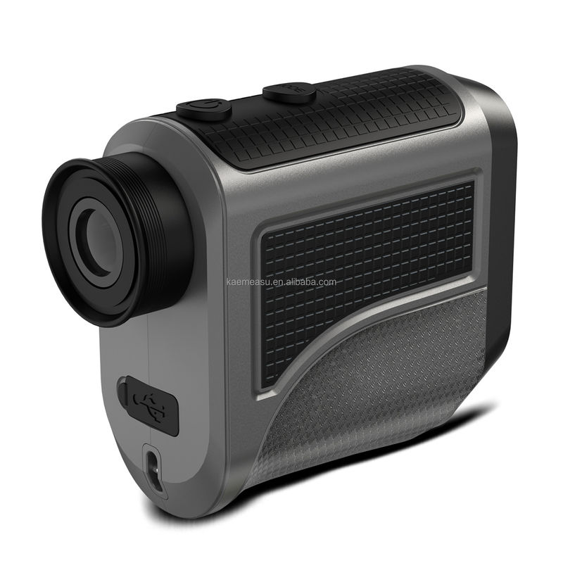 F800m Medidor de comprimento digital de golfe fácil de operar para medição de golfe com vibração de bloqueio de bandeira