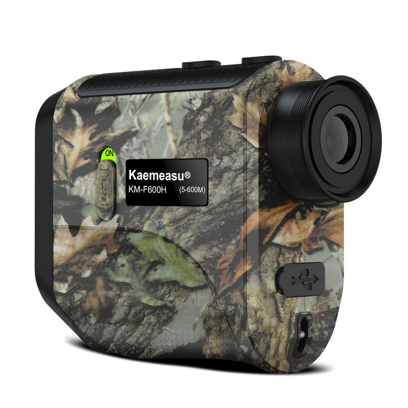 F800m Logotipo personalizado Golf Laser Rangefinder Função de vibração de inclinação Óptica clara para golfistas
