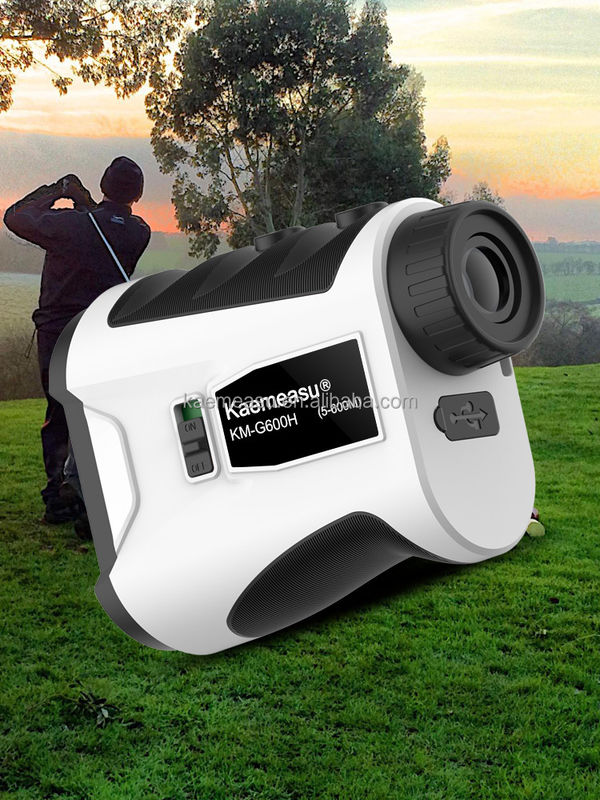 G Modelo Golf Recarregável Laser Rangefinder Flag Lock Slope Mode Foco rápido para medição de distância de golfe