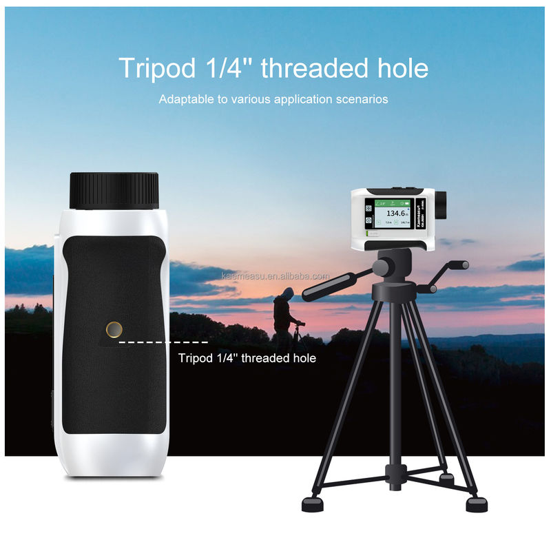 J Modernização de ecrã LCD Golf Sport Laser Range Finder com 1500m de alcance e instrumentos ópticos