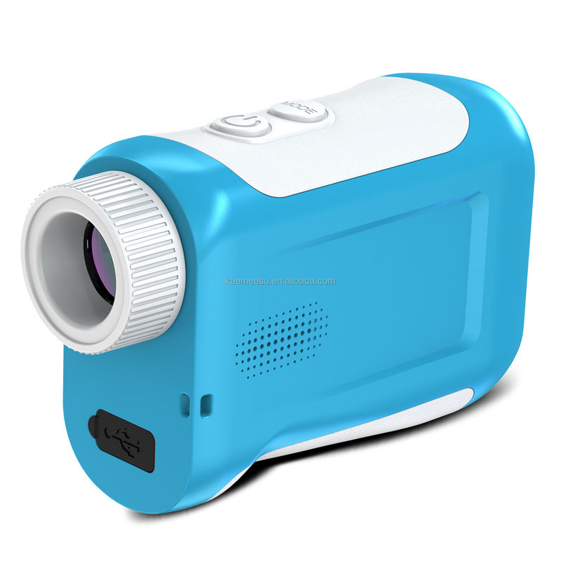 J Ecrã LCD atualizado Golf Sport Laser Range Finder 1500m Instrumentos Ópticos Diastimetro de Caça Amplificação 6,5X Azul