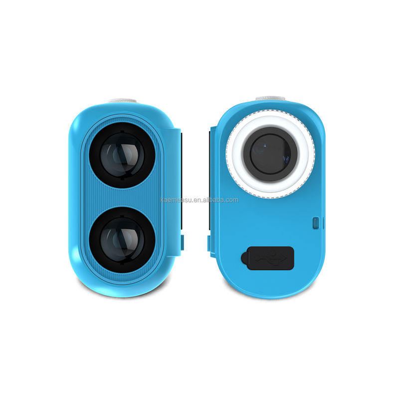 J Ecrã LCD atualizado Golf Sport Laser Range Finder 1500m Instrumentos Ópticos Diastimetro de Caça Amplificação 6,5X Azul