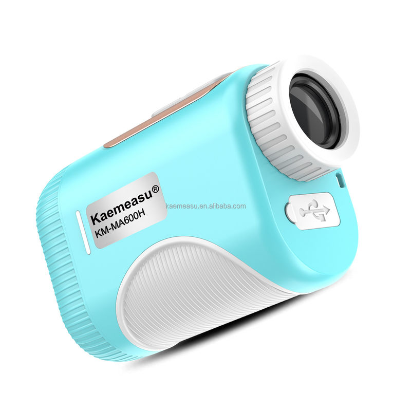 Bateria recarregável Alimentada com 1200m Golf Laser Rangefinder 6.55X Magnificação Industrial OEM 92*58*35mm