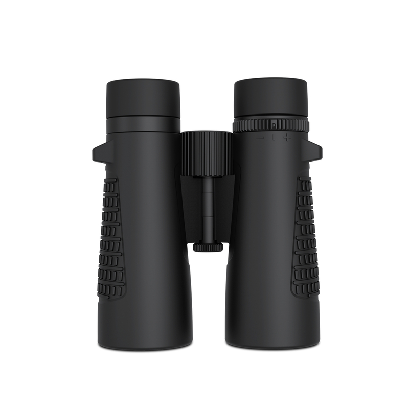 Kaemeasu C Modelo preto 10x42 HD Binoculares à prova d'água para adultos, Binoculares para observação de pássaros e caminhadas, Óptica com Prisma BAK4, Corpo à prova de choque de liga de magnésio, Visão clara e brilhante