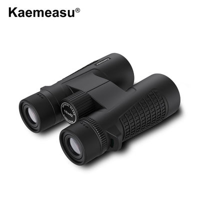 Kaemeasu C Modelo preto 10x42 HD Binoculares à prova d'água para adultos, Binoculares para observação de pássaros e caminhadas, Óptica com Prisma BAK4, Corpo à prova de choque de liga de magnésio, Visão clara e brilhante